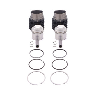 Piston liner assembly ⌀74 M28 engine 602cc 8.5/1 Citroën 2cv6, Ami 6/8, Dyane, LN