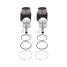 Ensemble chemises pistons ⌀74 Moteur M28 602cc 8.5/1 Citroën 2cv6, Ami 6/8, Dyane, LN