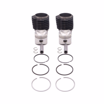 Ensemble chemises pistons ⌀74 Moteur M28 602cc 9/1 Citroën 2cv6, Ami 6/8, Dyane, LN