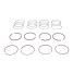 4 jeux de 3 segments ⌀70 1.75+2+3.5 Renault R4, R5, R6, R8, R9, R10, R11, R12, Estafette