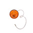 Orange turn signal front/rear Citroën 2cv AK, DS Break, HY, Méhari