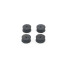 kit 4 foams for door opening mechanism rod Renault 4cv