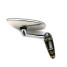 Left/Right mirror, stainless steel (65mm centres) Renault, Peugeot, Simca