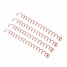 Jeu de 4 ressorts bougies cuivre pour Peugeot 203, 403, 404, J7