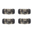 Kit 4 cylindres de roue avant assisté thermostable ⌀34.9 Peugeot 404