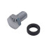 Vis + entretoise fixation enjoliveur Peugeot 203, 403, 404