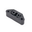 Rubber exhaust silencer for Renault