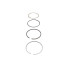 Jeu de segments ⌀88 1.5+2+4 (1 piston) pour Citroën, Peugeot, Renault, Talbot