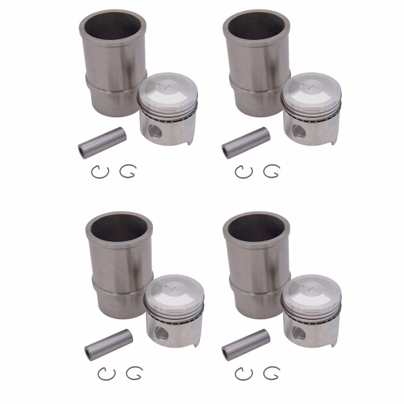 Ensemble chemises et pistons Ø75 pour Peugeot 204 Moteur XK4
