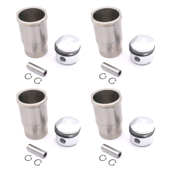 Piston liner set (4 cyl) Ø78.00 for Alpine A310 1605cc