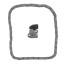 Tensioner + 72-link timing chain kit (double) for Renault