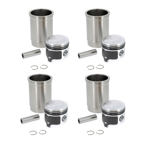 Ensemble chemises pistons Ø84 Peugeot 404 (XC5, XC5P) 2ème montage