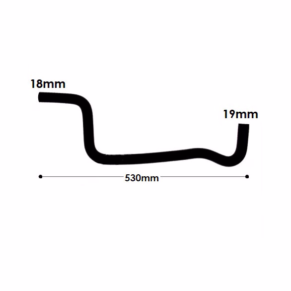 Durite de Chauffage Gauche pour Renault R4