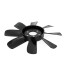 Fan propeller (8 blades) for Peugeot (Indénor motor)