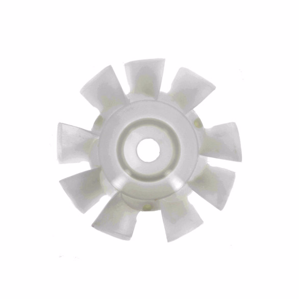 Hélice (9 pales) de ventilateur blanche pour Citroën (Moteur 602cc) 2cv6, Ami 8, Dyane 6, Méhari