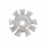 Hélice (9 pales) de ventilateur blanche pour Citroën (Moteur 602cc) 2cv6, Ami 8, Dyane 6, Méhari