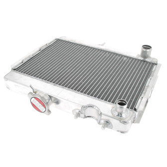 Aluminum radiator cooler for Renault R4 4L (Billancourt engine) from 1965 to 1977 2