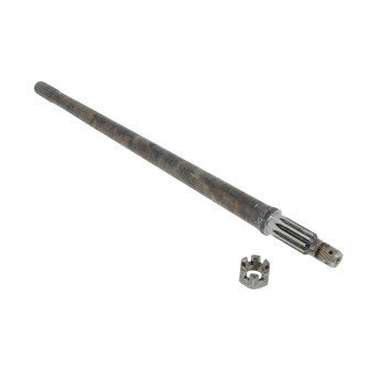 Driveshaft (545mm) with nut for Renault R8, R10