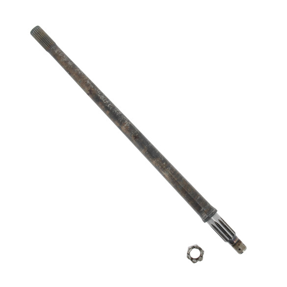 Driveshaft (545mm) with nut for Renault R8, R10