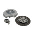 Kit embrayage 215mm (10 cannelures) pour Peugeot (Diesel) 504, 505