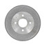 215mm brake drum (front or rear) for Simca 1000