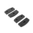 Rear brake pads (2 calipers) for Renault Caravelle, Dauphine, Floride, R8, R10