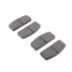 Plaquettes de frein arrière (2 étriers) pour Renault Caravelle, Dauphine, Floride, R8, R10