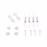 Kit ressorts de fixations mâchoires avant (⌀200mm) pour Citroën 2CV4, 2CV6, Dyane, Méhari