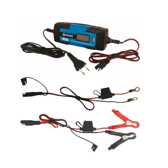 Automatic Electronic Battery Charger, 6/12V, 4A, 60W