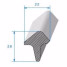 Kit joints 2 portes Simca Aronde Grand Large