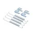 Kit ressorts de frein avant (sans assistance) Peugeot 403, 404