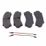 Front brake pads (with sensor) for Peugeot J7, J9