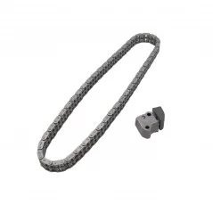 Double timing chain kit 90 links + tensioner for Peugeot