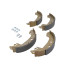 Rear brake shoe set ⌀229x42mm (Bendix) for Peugeot, Renault, Simca