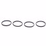 4 Joints embase Peugeot 203 403 7cv. Jeu. Alépoc.