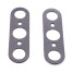 Set of 2 manifold gaskets Renault 4CV, R4. Alépoc