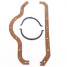 Lower crankcase gaskets cork + bearing gaskets. Alépoc.
