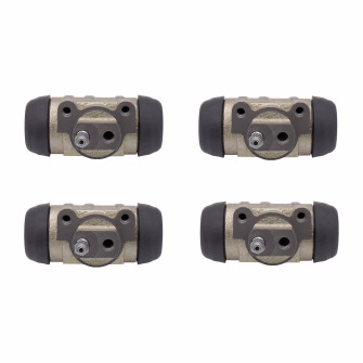 Kit of 4 thermostable assisted front wheel cylinders ⌀34.9 Peugeot 404