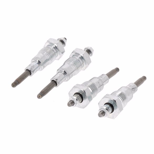 Set of 4 Glow Plugs (Diesel) for Peugeot 404, 504, J7
