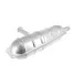 Exhaust silencer Renault R8 (except Gordini), R10, Caravelle, Floride S