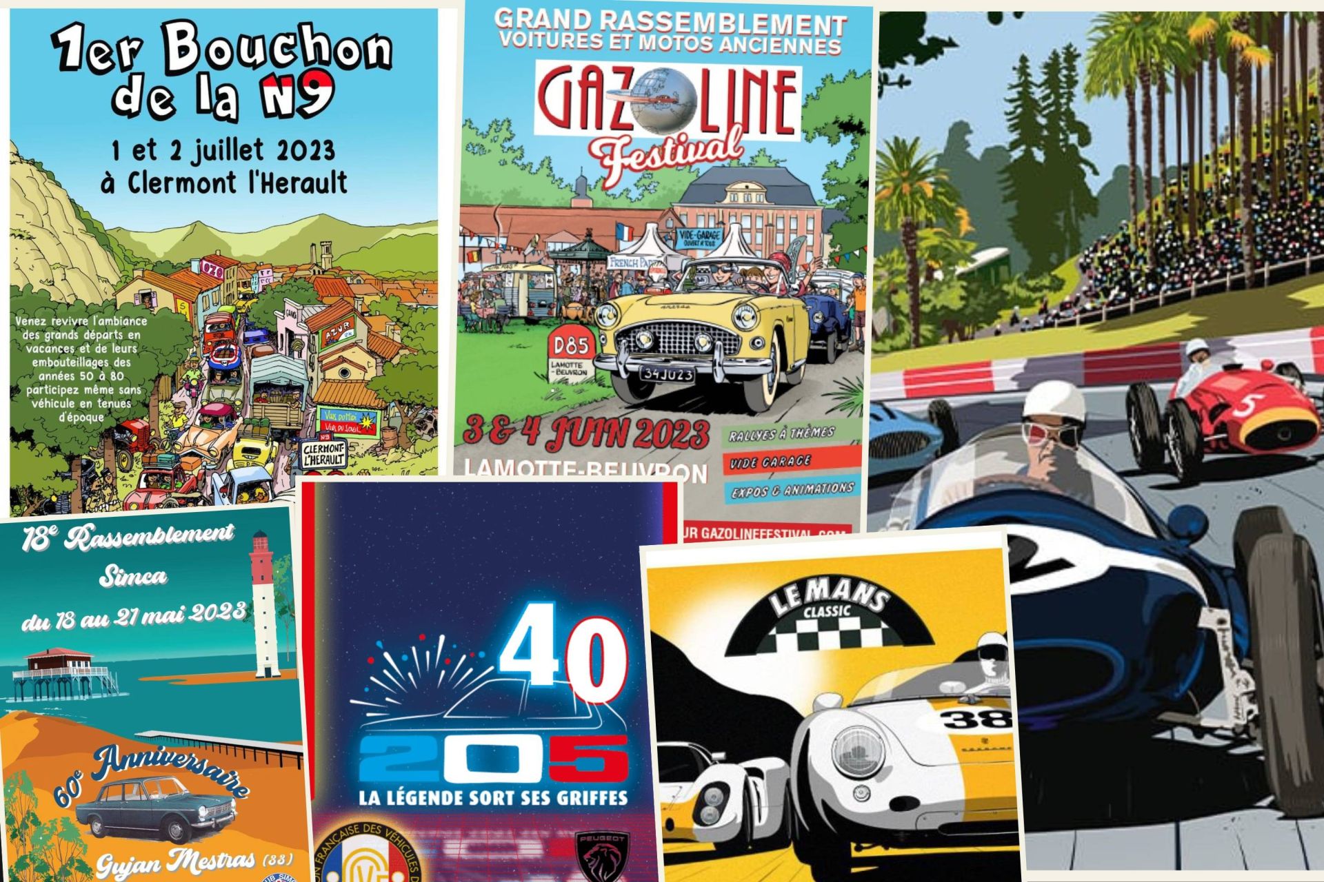 Guide des idées de sortie en voiture ancienne  Alepoc