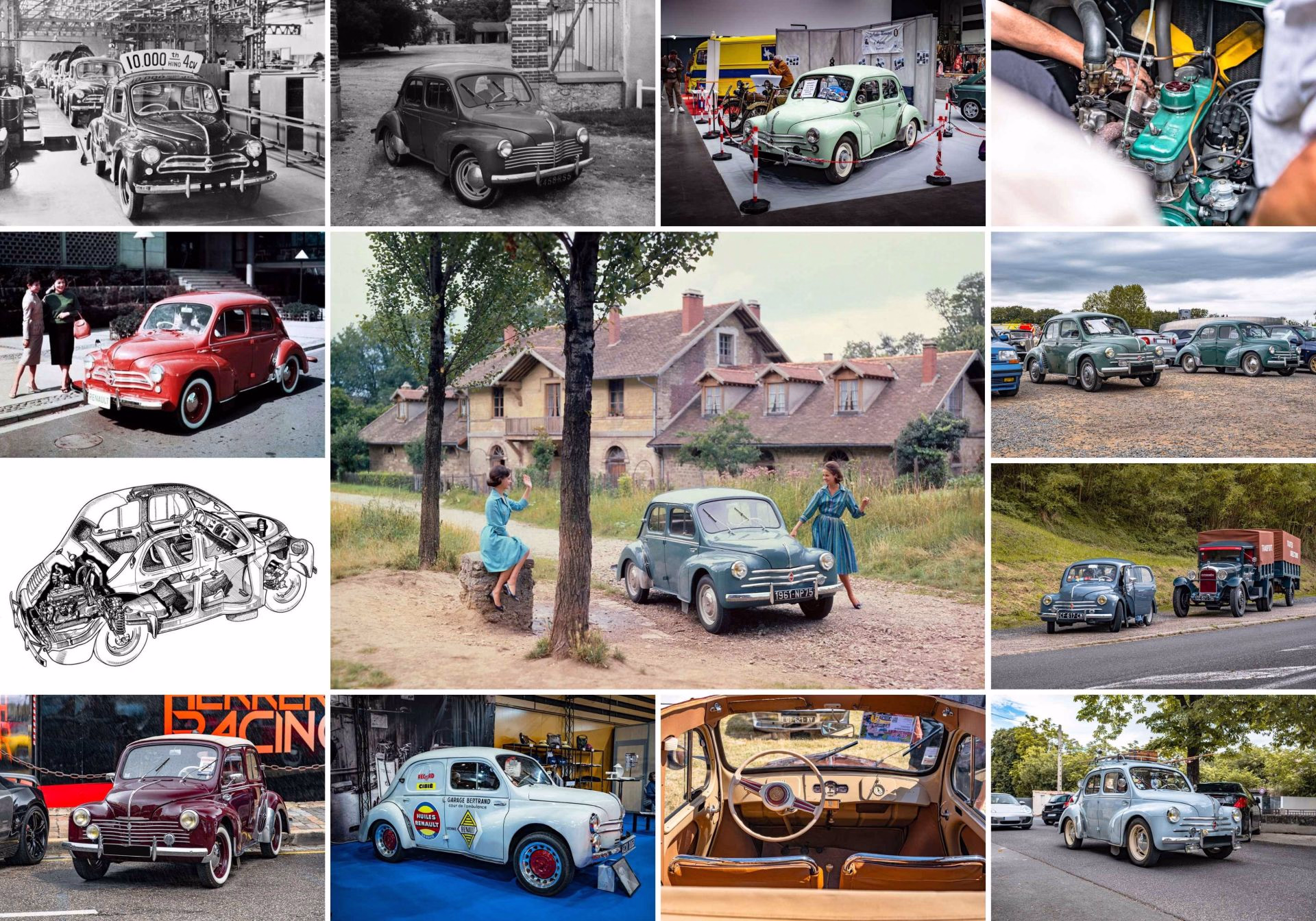 80 ans de la Renault 4CV : la petite reine qui a relevé la France Alepoc
